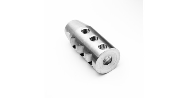 MUZZLE BRAKE COMPETITION STAINLESS STEEL M18X1RH THREAD .30CAL,308 