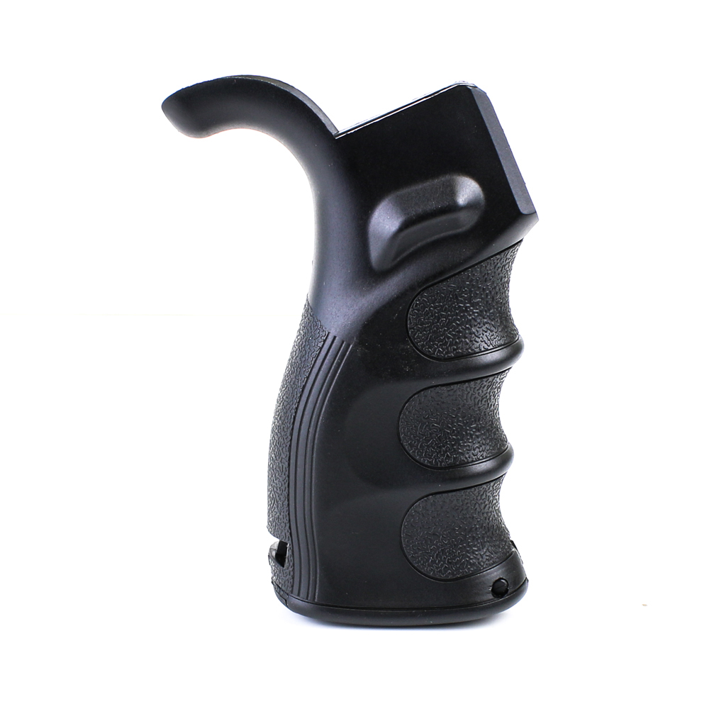 AR-15 Ergonomic Pistol Grip with Beavertail - Black