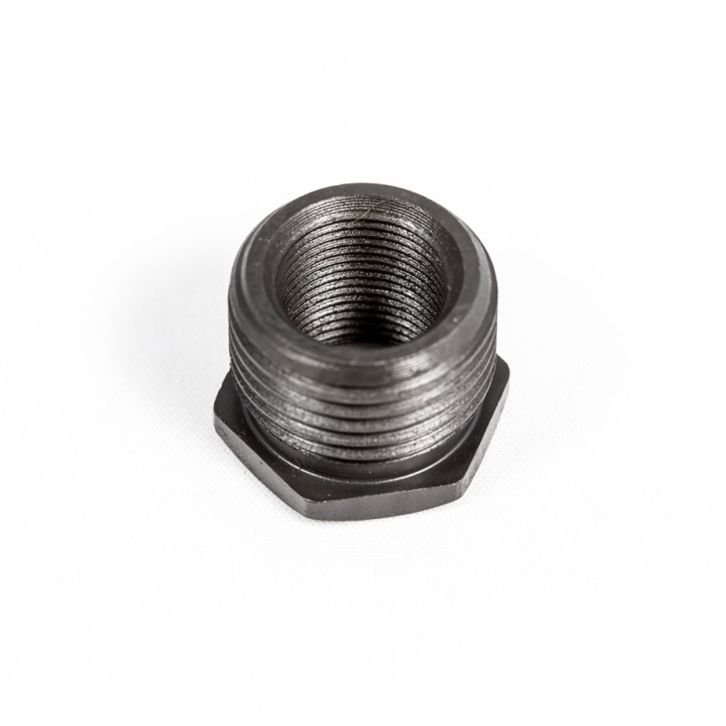 1-2x28-to-3-4x16-Oil-Filter-Threaded-Adapter-Steel-Black-Anodized